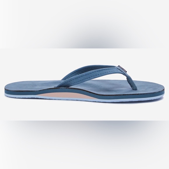 NWT [Hari Mari] Fields Flip Flops Thong Sandals in Flint Cream (blue) Women’s 7 - Picture 4 of 10